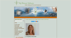 Desktop Screenshot of mypersonalwellness.com